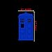 Tardis DW Police Box Sticker Decal Notebook Car Laptop 2