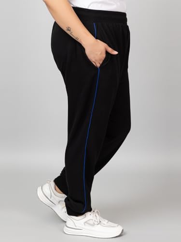 Image of Track Pants for Woman - High Waist Trousers for Woman, Cotton Joggers Pants for Women Gym & Casual Wear for Women's Sports