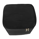 HEMOTON Schwarze Fahrradkorb Innentasche Staubdicht Verstärkte Fahrradtasche Großer Korb...