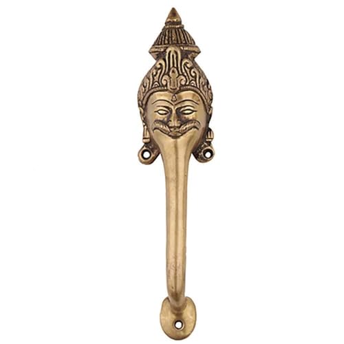 Poignée de porte en cuivre pour sublimer l'ambiance chaleureuse de votre salon