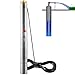 VEVOR Tiefbrunnen-Tauchpumpe, 750 W, 230 V, 60 Hz, 7,1 m³/h max. Durchfluss, 75 m max. Förderhöhe, mit 9,1 m Stromkabel, Edelstahl-Wasserpumpe für Industrie, Bewässerung und Heimgebrauch