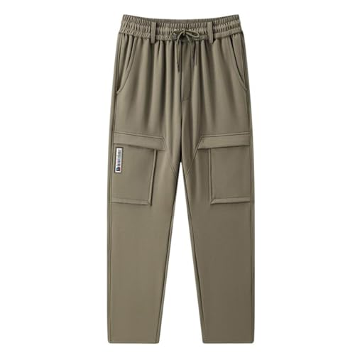 Pantalon de sweat homme jambes larges chaud et confortable