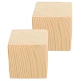 LIFKICH 2 Stück Holz Möbelheber Möbel erhöhung für Sofa Bett Stuhl Tisch Stabile Langlebige Holzblöcke zur Praktischen Raumerweiterung und Sicherem Möbelanheben