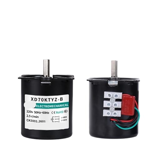 Moteur synchrone 70KTYZ 220V couple stable réduction engrenage - 3