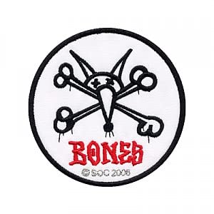 Powell PeraltaSkateboard Bones Vato Rat White Patch
