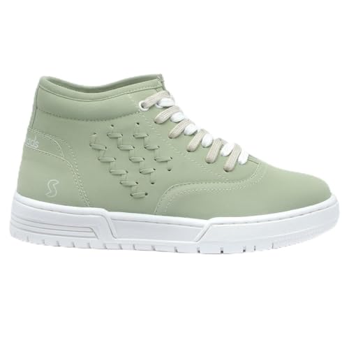 Image of SOLETHREADS Twist | Women Casual Sneakers Shoes | High Ankle Shoes | Soft Cushioned Insole | Slip-Resistance | Arch Support| Women Shoes