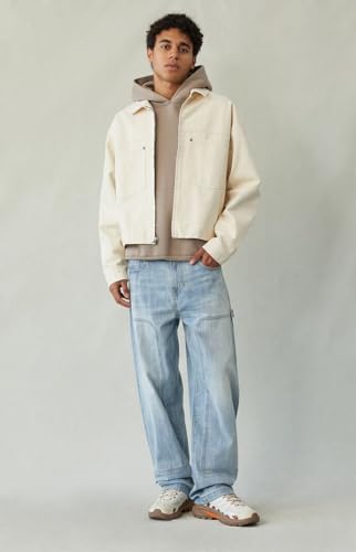 PacSun Men's Dylan Baggy Jeans Carpenter Light Blue3