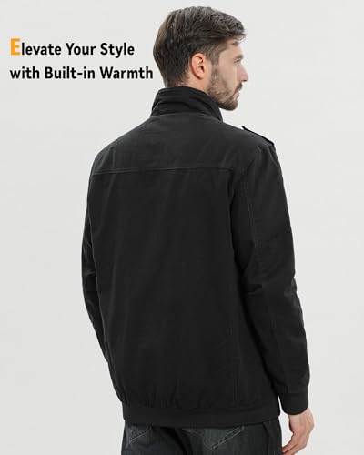 Image of Wulcea Graphene Heated Jacket for Men 12V Fast Charge 18400mAh Large Capacity