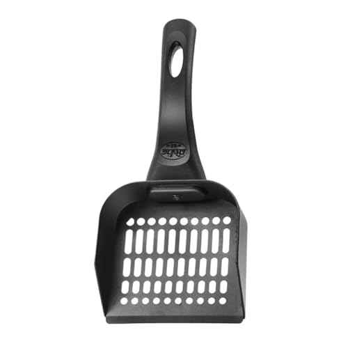 EXAOMBLE 猫砂シャベル ライナー 相互の作用 猫引っ掻き 子猫のおもちゃ 保有者 自動 エルセイス ワンド 猫の車輪 スクーパー スクープ 傷 役職 ごみトレイ ステンレス鋼 Black