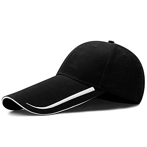 Uteruik Gorra de béisbol con Visera Ajustable para el Sol, con ala Larga, Gorra de Camionero, Gorra Deportiva para Hombres y Mujeres, XL (#D)