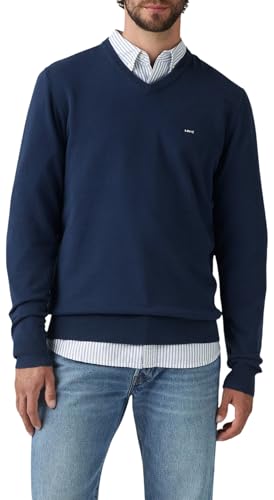 Levi's LW V Neck HM Sweater Pull-Over, Naval Academy, XXL Homme Levi's LW V Neck HM Sweater Pull-Over, Naval Academy, XXL Homme
