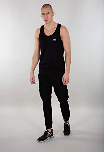 ALPHA INDUSTRIES Heren Basic Tank BB SL Black - Image 4