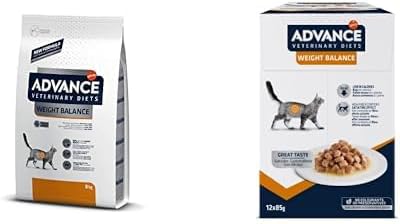 Advance Veterinary Diets Weight Balance, Cat Food with Overweight...