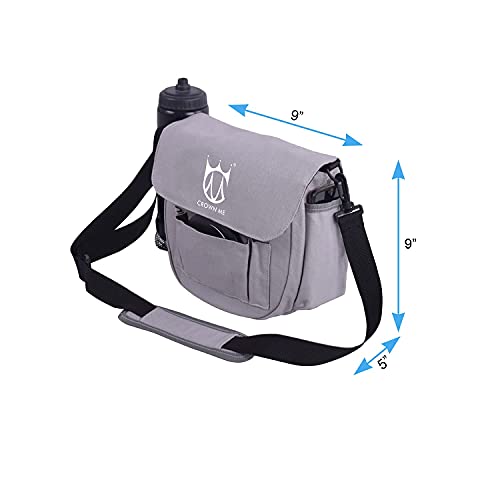 Crown Me Disc Golf Set, Disc Golf Starter Set,Includes 1Pc Bag With Water Bottle Pocket And Accessory Pocket, 2Pcs Drivers, 2Pcs Mid-Ranges, 2Pcs Putters, 1Pc Mini Disc Marker And 1Pc Towel #TOP3