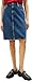 Produktbild Tommy Hilfiger Damen Jeansrock Dee Straight Knielang, Blau (Dee), 40