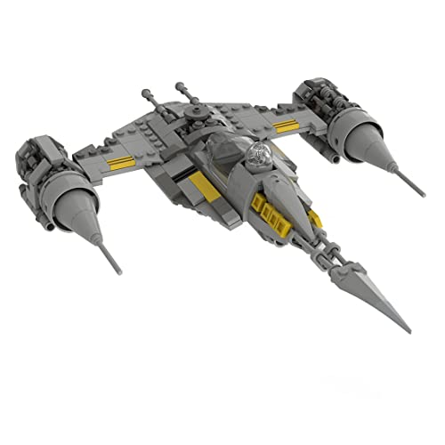 MERK Technik Raumschiff Bausteine, 374 Teile Sci-Fi UCS Sternenzerstörer Modellbausatz Modell Klemmbausteine Kompatibel… – Bild 4