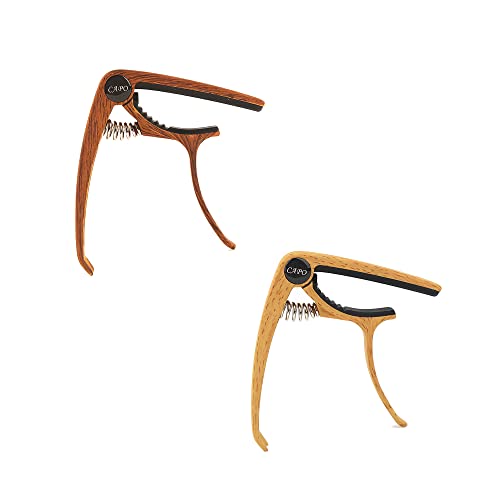 2 Pcs Capodastre Guitare, Unique Utilisation À Une Main Changement Rapide En Alliage D’aluminium Capos Pour Ukulélé… - Les Beatles, Paul McCartney, John Lennon, RIngo Starr, George Harrison 2 Pcs Capodastre Guitare, Unique Utilisation À Une Main Changement Rapide En Alliage D'aluminium Capos Pour Ukulélé…