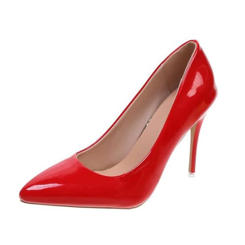Onsoyours Escarpins à Talon Haut pour Femme Talons Aiguilles Chaussures Bout Pointu Stiletto Soirée de Mariage Couleur Dégradée High Heels en PU Cuir B...