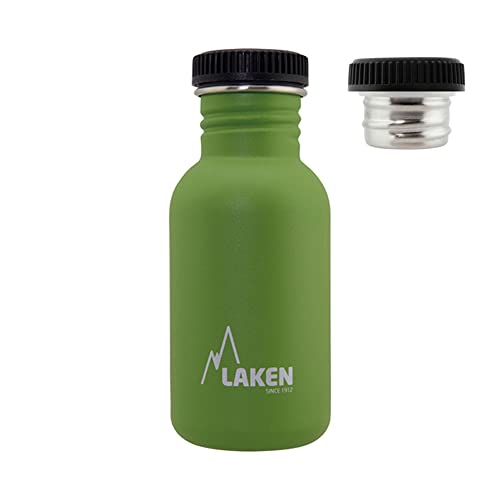 Laken Basic Stainless Steel Bottle Wide Opening With Stainless Steel
