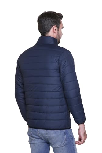 Image of Sanhok Mens Waterproof Imported Polyester Trendy Lightweight Stylish Regular Fit Standard Length Full Sleeve Zipper Jacket for Winter Casual Wear