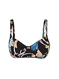 farbenfrohes Dessin Felina Love Leaves Bikini-Top mit Bügel Damen