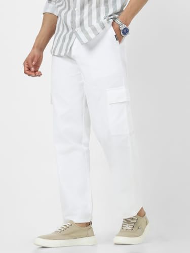 Image of Urbano Fashion Men's Loose Mid Rise Cargo Pant