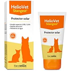 STANGEST HelioVet | Crema Solar FPS 50+ para Perros y Gatos | Protección Solar Eficaz contra UVA y UVB, Infrarrojos y Luz Visible | Regenera la Barrera Cutánea de tu Mascota | 50 ml