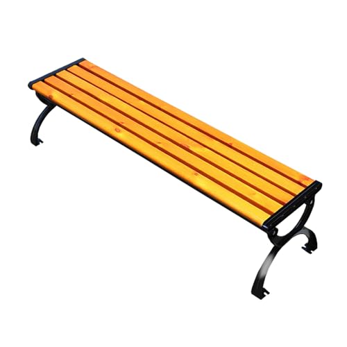 Banc de jardin extérieur anti-rouille pour résoudre le problème du bois pourri