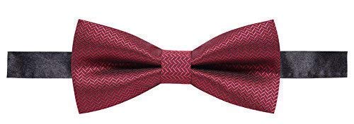 Ausky 8 Packs Elegant Adjustable Pre-Tied Bow Ties For Men Boys In Mixed Color #TOP7