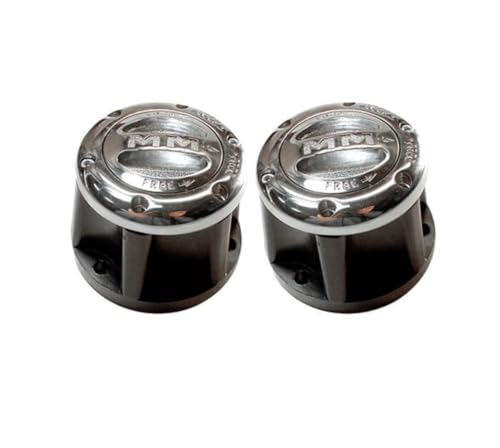 Mile Marker 457 Premium Manual Locking Hub Set fits 1972 1986 CJ Universal (6-bolt 27 spline) & 1974 1975 1/2 Ton Pickup - Elevate Your Driving Experience