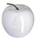 Adorno De Cerámica De Manzana Iridiscente