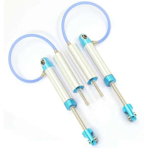 YSKMLOLP RC Car Shocks,2Pcs Negative Pressure Piggyback Shock Absorber For 1/10 RC Crawler Car Axial SCX10 RR10 Wraith CAPRA TRX4 (100mm)