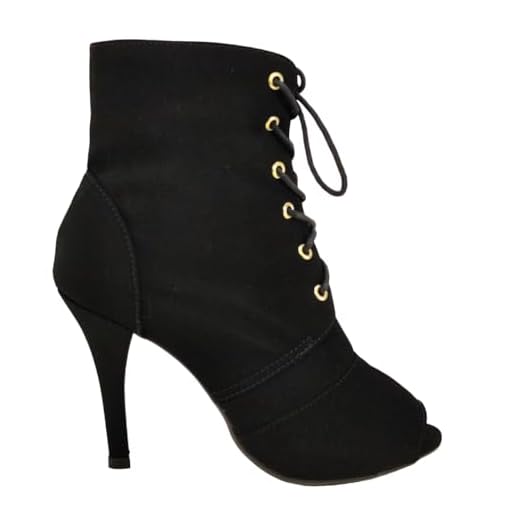 Bota Coturno Feminina Ankle Boot Salto Alto Fino 9 cm Cano Curto (Preta, BR, Adulto, Numérico, 33)