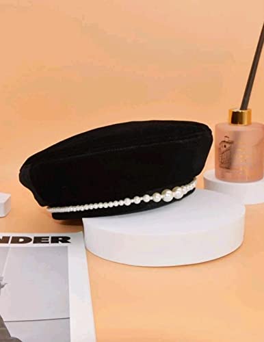 Kimming Womens French Wool Beret Black #TOP1