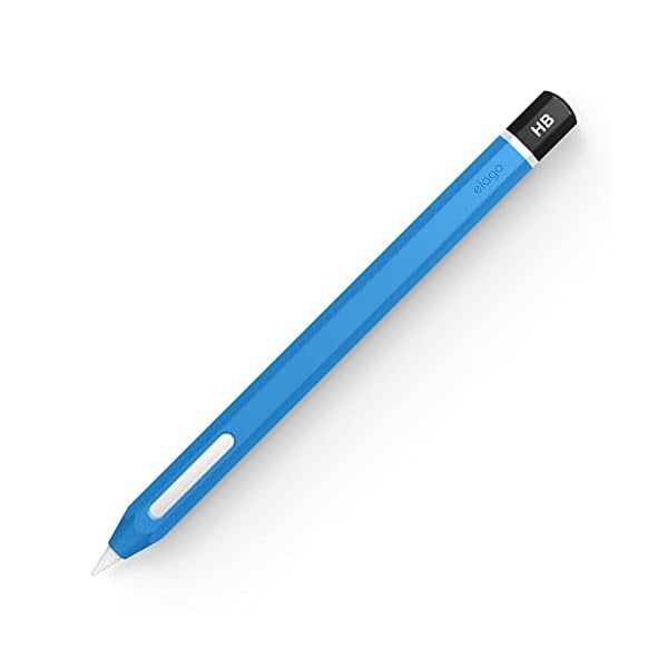 elago Klassische Hülle Kompatibel mit Apple Pencil 2. Generation Cover Hülle, Dauerhaftes Silikon, Klassisches Design…