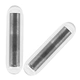 OSALADI Magnetrührer mit 2 Stück Ptfe Glas Rührstäben Kompakter Magnetrührer für Laboranwendungen Leicht zu Reinigen und Einfach zu Bedienen zum Magnetischen Rühren Wiederverwendbar