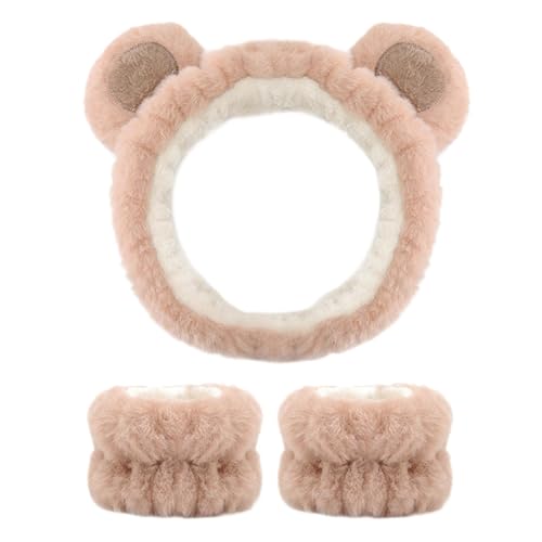 Diadema De Cuidado De La Piel - Diadema De Maquillaje Para Orejas De Animales | Diadema De Spa Suave | Cómoda Diadema De Lavado Facial | Bandas De Lavado Para El Cuidado De La Piel | Diadema De Tela