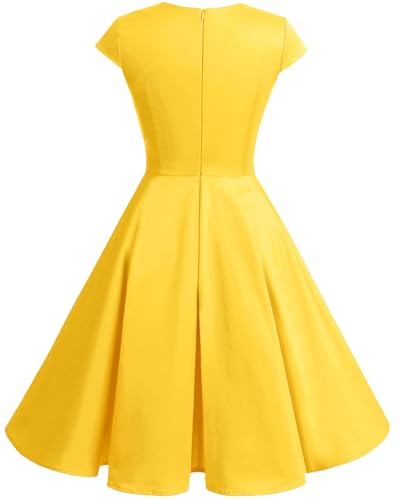 Image of Bbonlinedress Women Short 1950s Retro Vintage Cocktail Party Swing Dresses