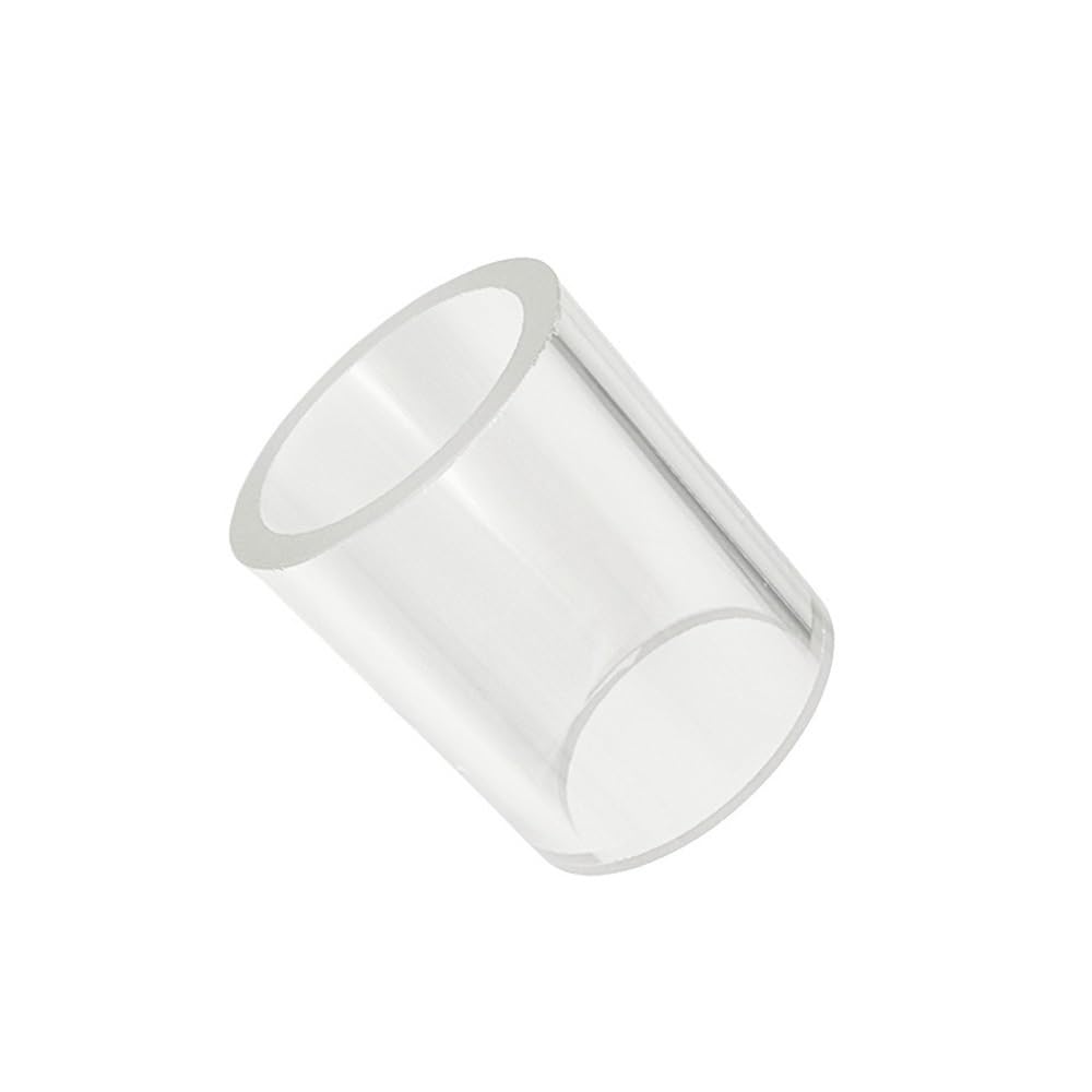 Transparente Glasröhre 1 Stück Glasröhren-Laborausrüstung, hochtemperaturbeständige runde Borosilikatglasröhre mit flachem Boden(150X5mm)