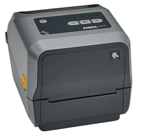 Zebra ZD621 | Thermal Transfer & Direct Thermal Printer ZD6A043-301F00EZ | 300 DPI | USB, USB Host, Ethernet, Serial, BTLE5 Connectivity | Includes Jetset Software