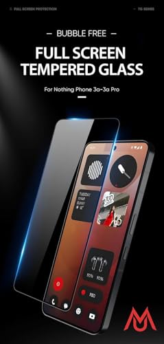Image of Mr.Shield Top-Notch HD+ Tempered Glass Screen Protector Guard for Nothing Phone 3A Pro, Case Friendly [1 Pack]