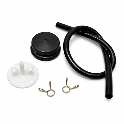 HDFRIX Primer Bulb Fuel Line Kit, Carburetor Primer Bulb Assembly Replacement 667460 442750 for Toro Lawn Boy Snowblower Lawn Mower, Fuel Hose with Clamps for CCR1000 CCR2000 CCR3650