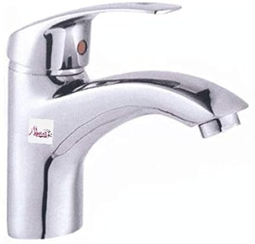 ABBASALI WASH BASIN MIXER TAP FAUCET WITH 2PCS FLEXIBLE HOSE