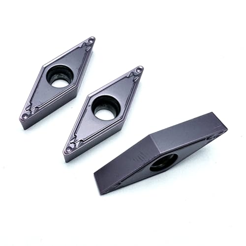 10 piezas VBMT160404HQ VBMT160408HQ Insertos de Carburo para Torno CNC miniatura 2