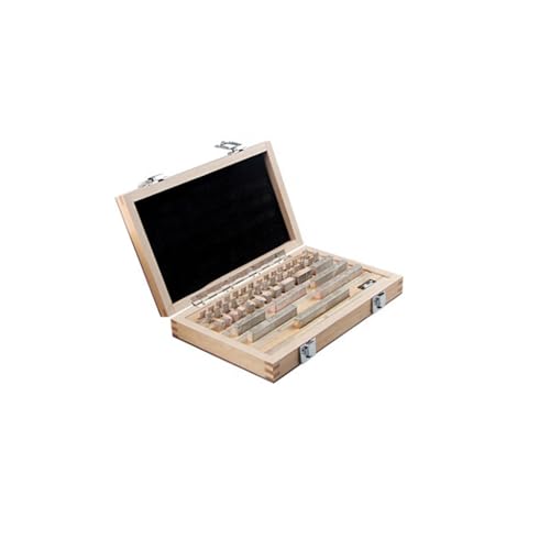 Cales étalons en acier jeu de 32 pièces rectangulaires pour atelier