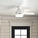 Hunter 59244 Dempsey Ceiling Fan 44 inches Fresh White