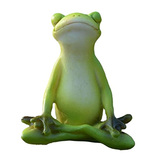 windyday - Figura decorativa de rana con diseño de rana