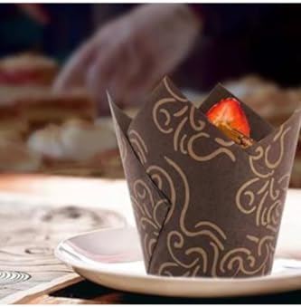 250 Adet Lale Muffin Kalıbı Kâğıt Kek Kapsülü Pişirme Kağıdı - Görsel 2