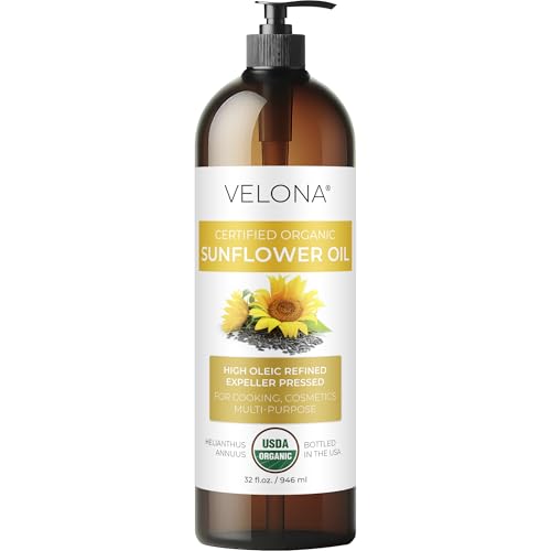 Velona AV1K Usda Certified Organic Sunflower Oil cover