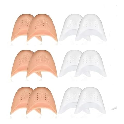 Pack of 6 Silicone Toe Protectors for Ballet Shoes Cover